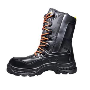 Cheap EU 36-47 cut Work Boots Shock Absorption for Long-Lasting Support Fire-fighting Safety Boot for sale