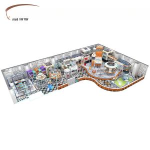 Shopping Mall Soft Play Indoor Playground Equipment With Ball Pool Customized