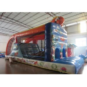 Kindergarten Baby Clownfish Inflatable Assault Course , Waterproof Bouncy