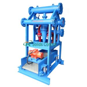 Cheap 4&quot; Cyclones Oilfield Drilling Solids Control Mud Cleaner for sale
