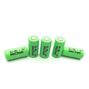 Cheap 1/2AAA 230mAh 1.2 V NIMH Rechargeable Batteries For Walkie Talkie Intercom Wireless Interphone for sale