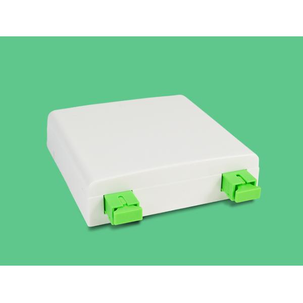 FTTH 2 Ports Mini Fiber Termination Box For Fiber to Building