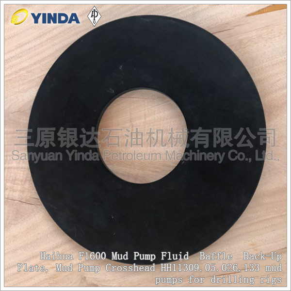 Mud Pump Fluid Baffle Back Up Plate For Crosshead Haihua F1600 HH11309.05.026