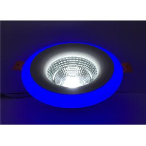Super Bright COB Led Downlight Camber Round Double Color For Home Decoration