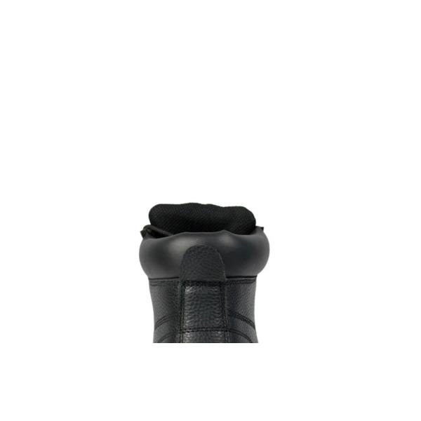 Black Cowhide Boots Oil Resistant Goodyear Welted Work Boots Unisex