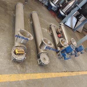 Horizontal Double Spiral Screw Conveyor Rice Husk Screw Feeder For Seed Powder