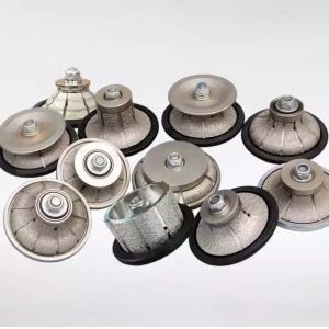 Stable Performance Abrasive Pad Vacuum Brazed Edge Profile Wheel Diamond Router
