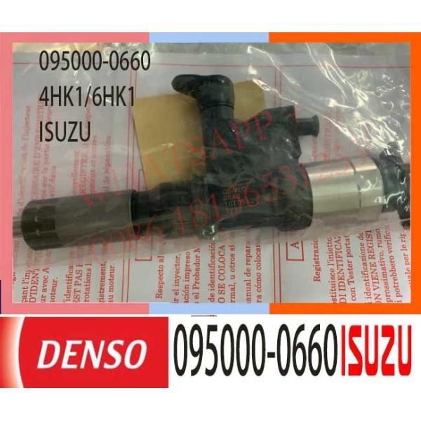 Quality genuine diesel common fuel injector 095000-0660 095000-8903,8-98284393-0, 095000-5471 for ISUZU Hitachi ZX200-3 ZX240-3 wholesale