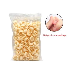 Silicone L Disposable Pigment Ring Cup Permanent Makeup Accessories