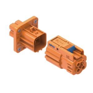 China Neopower 800V 40A HVIL 2+1 Pin EV Connector on sale