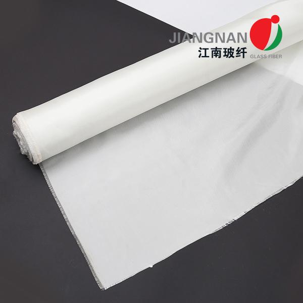 Quality G75 1/0 Plain Weave Fiberglass Woven Cloth With Silicone Or PTFE Coating wholesale