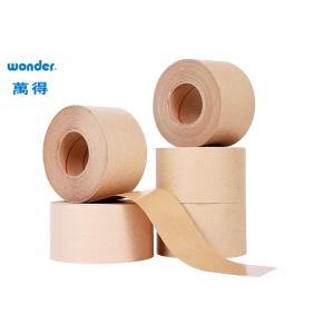 China Gummed Paper Packing Tape ,Writable Self Adhesive Kraft Shipping Tape on sale