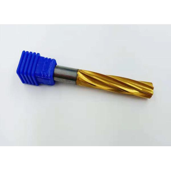 Quality Solid Carbide Spiral Flute Reamer H6 Tolerance With Straight Shank wholesale