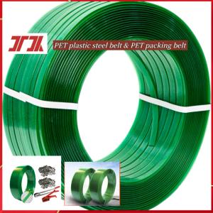Custom PET Plastic Strapping Tape Brickyard Strapping Tape For Heavy Product