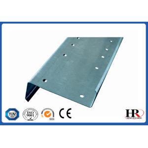 Pre-punching Z Shape Cold Roll Forming Machine With Changeable Feeding Width