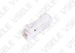 Fast Wiring Lighting Terminal Block / Light Fitting Connector Block White