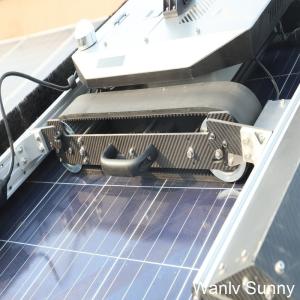 PLC Controlled Smart Solar Panel Cleaning Robot for Effective Photovoltaic