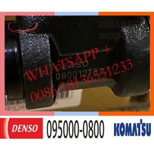 Diesel Common Rail Fuel Injector 095000-0801 095000-0800 For Komatsu SA6D125E