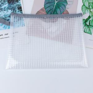 Sustainable Zipper Checkered Document Bag, Archives, Documents, Supplies, Bills,