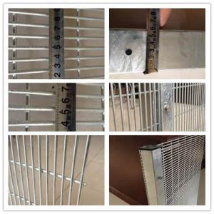Factory price 2x2 welded wire security fence prison mesh