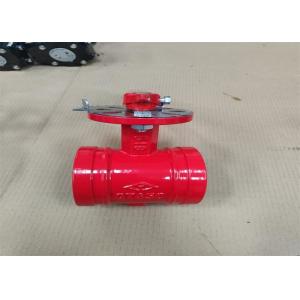 Clamp Connection Water Medium Handle Power Butterfly Valve Fire Protection