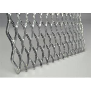 Diamond Expanded Metal Security Fencing Electro Galvanized Coated Low Carbon