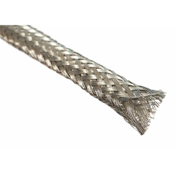 SS304 Monofilament Metallic Braided Sleeving For Cable Protection