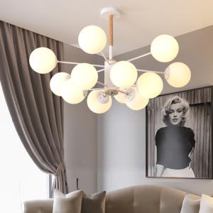 Scandinavian chandelier lighting Nordic wooden chandeliers kids room Light(WH-MI
