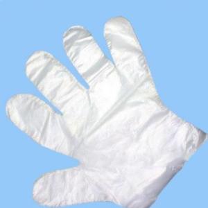 Durable Environmental Transparent Plastic Gloves Ultra Thin Disposable