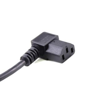 3 Prong Extension Y Splitter Power Cord C14 With Ground IEC 320