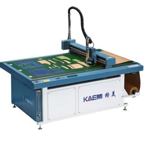 Blue Frame 1500x900mm Flatbed Template Cutter CAD PVC Board Milling Cutter