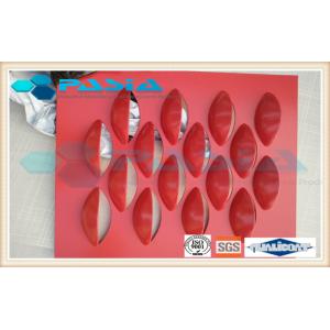 Cheap Fish Scale Pattern Perforated Aluminum Plate , Architectural Aluminum Panels for sale