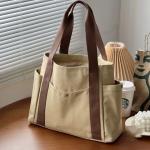 Canvas bag Tote going out canvas all-in-one work high appearance level commute