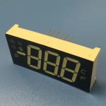 Multicolor 3 Digit Seven Segment Display Ultra Bright For Refrigerator Control