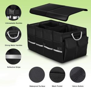 Custom popular car trunk organizer box