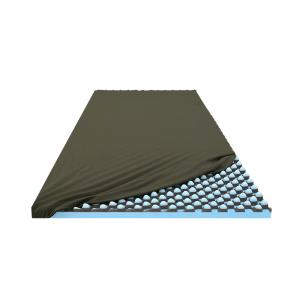 Cooling Gel Infused Memory Foam Topper Mattress Pad Charcoal Egg Rack