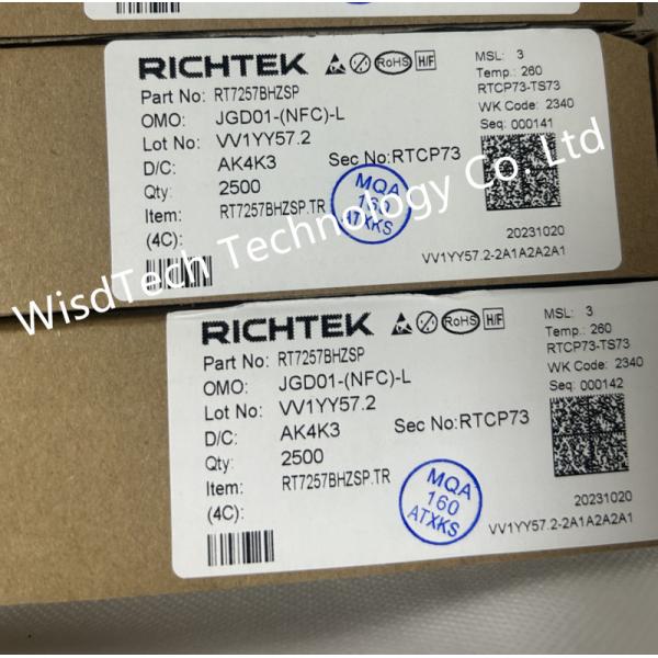 RT7257BHZSP Switching Voltage Regulators 3A 18V 1.2MHz Synchronous Step-Down