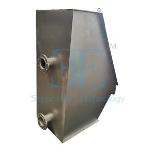 SUS304 SUS316 Wedge Wire Screen 0.2mm Mesh Static Screen Wastewater