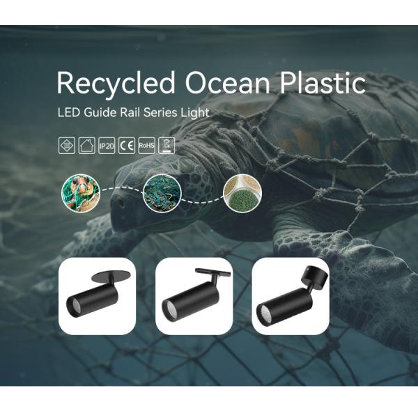 Plastic Black Surface Mounted Downlight 2700K-3000K-DTW Environmentally Friendly