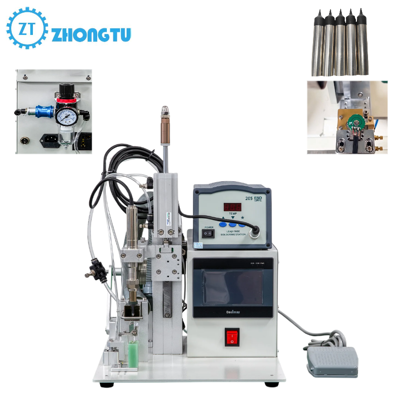 China Semi- Automatic Soldering Machine With Automatic Universal Desktop Welding Robot on sale