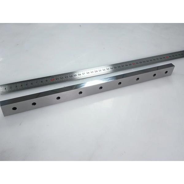 KG7 WF40 GU10F YG15 9 Thread Holes 400mm Polishing Fine Sharpening Blade For Plastic Pelletizer