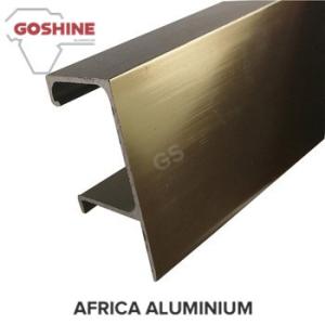 China Polished aluminum extrusion profiles concrete window and door frame on sale