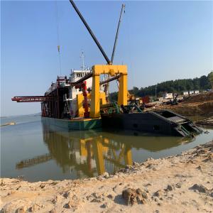 Cheap Customized Sand Pump Cutter Suction Dredger Package Size 3800.00cm * 750.00cm * 200.00cm for sale