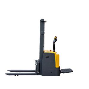 Alloy Steel 2000kg Fully Powered Hydraulic Stacker Electric Pallet Stacker Truck