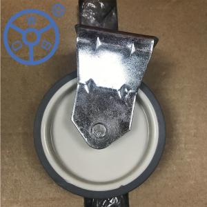 Plate Mounting Type Light Duty Casters For Temperature Range -20 To 100 Degrees