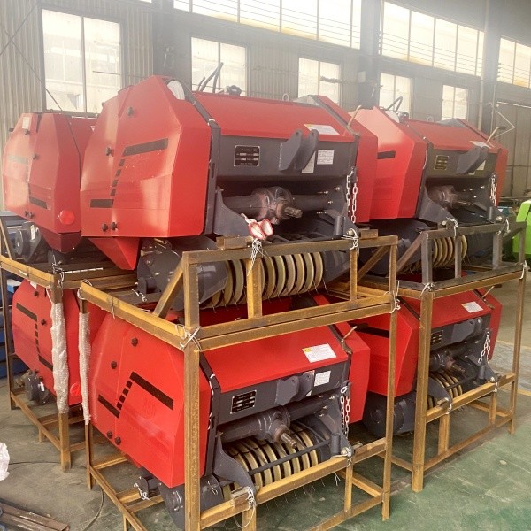 Durable Agricultural Equipment Farm Tools 9YQ-0.8 Crushed Round Hay Baler