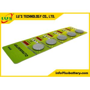Lithium Button Cell CR2016 Supplies 3V Lithium Coin Cell Battery CR2016 5 Pcs