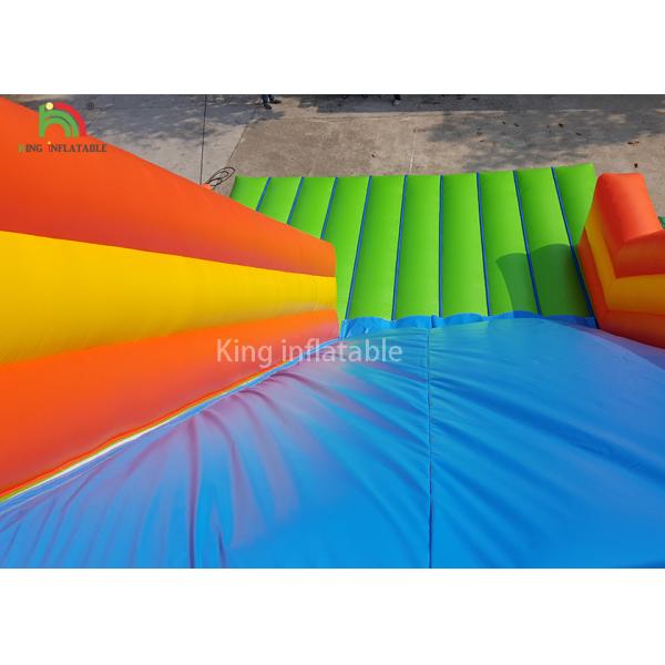 Rabbit Shape Inflatable Water Slide With Logo Printed Outside Entertainment