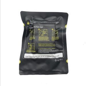 Kaolin hemostatic bandage Z-fold combat tactical hemostatic agent gauze