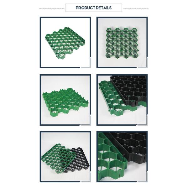 Heavy-Duty HDPE Grass Paver Grid – Permeable Ground Reinforcement & Gravel Stabilizer for Driveways, Parking Lots, and Landscapin
